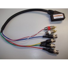 SCART to BNC adapter cable plus built in sync separator